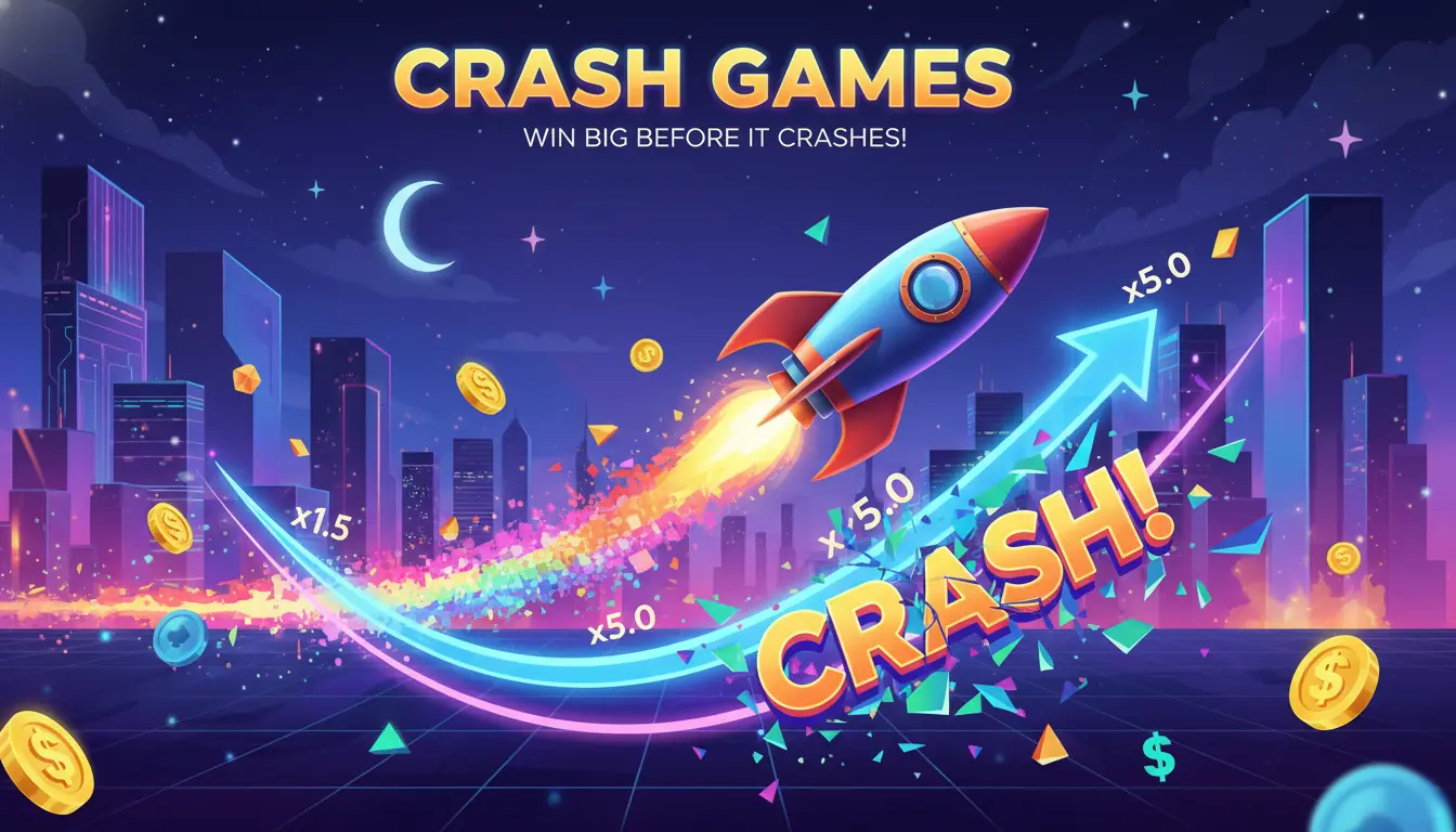 Crash games su 22bet casino